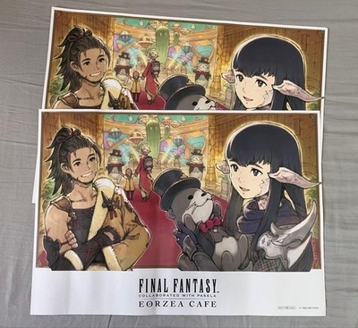 FFXIV Eorzea Cafe Luncheon Mats (Gold Saucer) Hien Yuugiri Set, Limited/Promo,