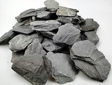 Natural Slate Rocks 5 to 7 inch PH Neutral Stone Perfect Rocks for Aquariums 7.