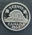1963 Canada 5 Cents — photo from another recent sale