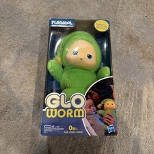Hasbro Playskool 2017 Classic Green Glo Worm Plush Toy New in Box