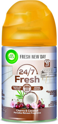 Air Wick Automatic Air Freshener Spray Refill Paradise Retreat 1ct Essential