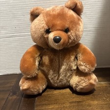 Vintage Setico Teddy Brown Bear Plush 10 Soft Stuffed Animal