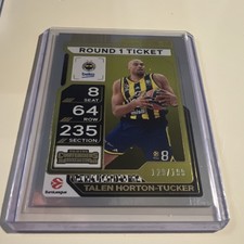 Panini Talen Horton-Tucker Round 1 Ticket #62 Contenders /199 EuroLeague