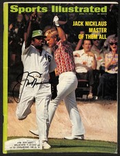 Jack Nicklaus Signed/Autographed 1972 Sports Illustrated Golf JSA 212939