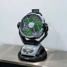 EGO 10in 56v 5 Speed High Velocity Misting Jobsite Fan