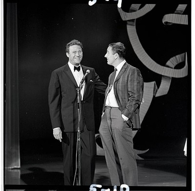 Rowan & Martin On Hollywood Palace 1964 OLD TV PHOTO 2
