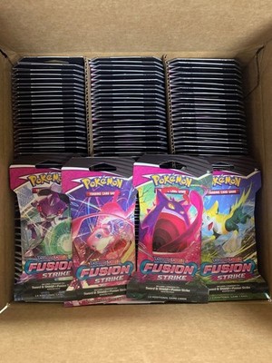 pokemon fusion strike sleeved booster pack Sword & Shield:  PKMN Store and Mew VMAX are eager for battle Pokmon Trading Card Game: Fusion