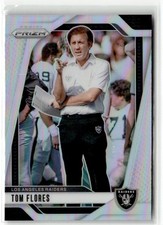 Tom Flores 2024 Panini Prizm Silver Los Angeles Raiders #156