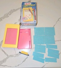 1992 Hasbro Great Greetings Travel Card Maker
