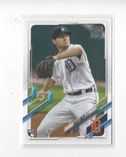 2021 Topps #321 Casey Mize RC Rookie Tigers