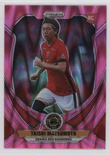 2025 Prizm FIFA Club World Cup Pink Seismic /299 Taishi Matsumoto #76 Rookie RC