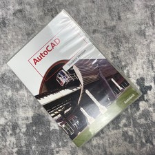 Autodesk AutoCAD 2008 Student Version DVD Software Disc Case PC Windows