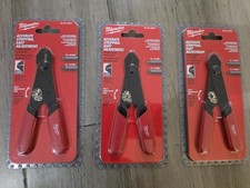 Milwaukee Adjustable V-Notch Wire Strippers/Cutters 48-22-3040   3 Pack   New