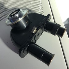 Parte microscopio testa tubolare Leitz con oculari 