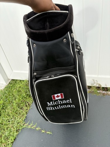 Callaway Staff Cart Bag 6 Way Black White - Picture 6 of 6