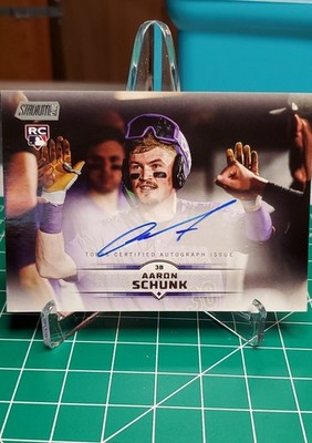 2025 Topps Stadium Club - Autographs Aaron Schunk #SCBA-AS (AU, RC)
