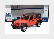 1:24 MAISTO Jeep Wrangler Unlimited 2015 Orange MI31268OG Model