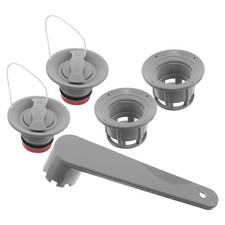 1 Set Boat Air Valve: Dinghy Valve Adapter Safety Anti-Leakage Plug with