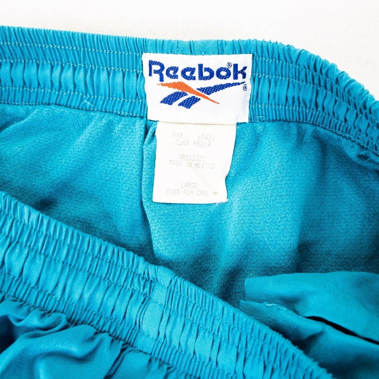 Reebok Athletic Shorts Mens Large Blue Vintage 90s Running Mesh Lined Training thumbnail 11
