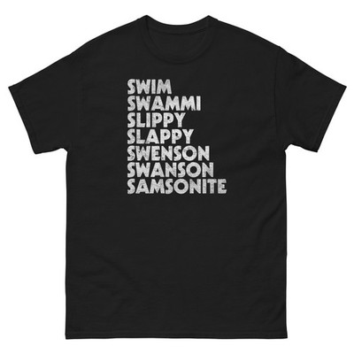 Mary Swanson Samsonite Dumb and Dumber Funny T Shirt Unisex classic tee