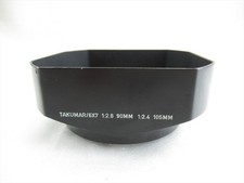 EXC Pentax Takumar 6x7 105mm f/2.4 90mm f/2.8 Genuine Metal Lens Hood 5479