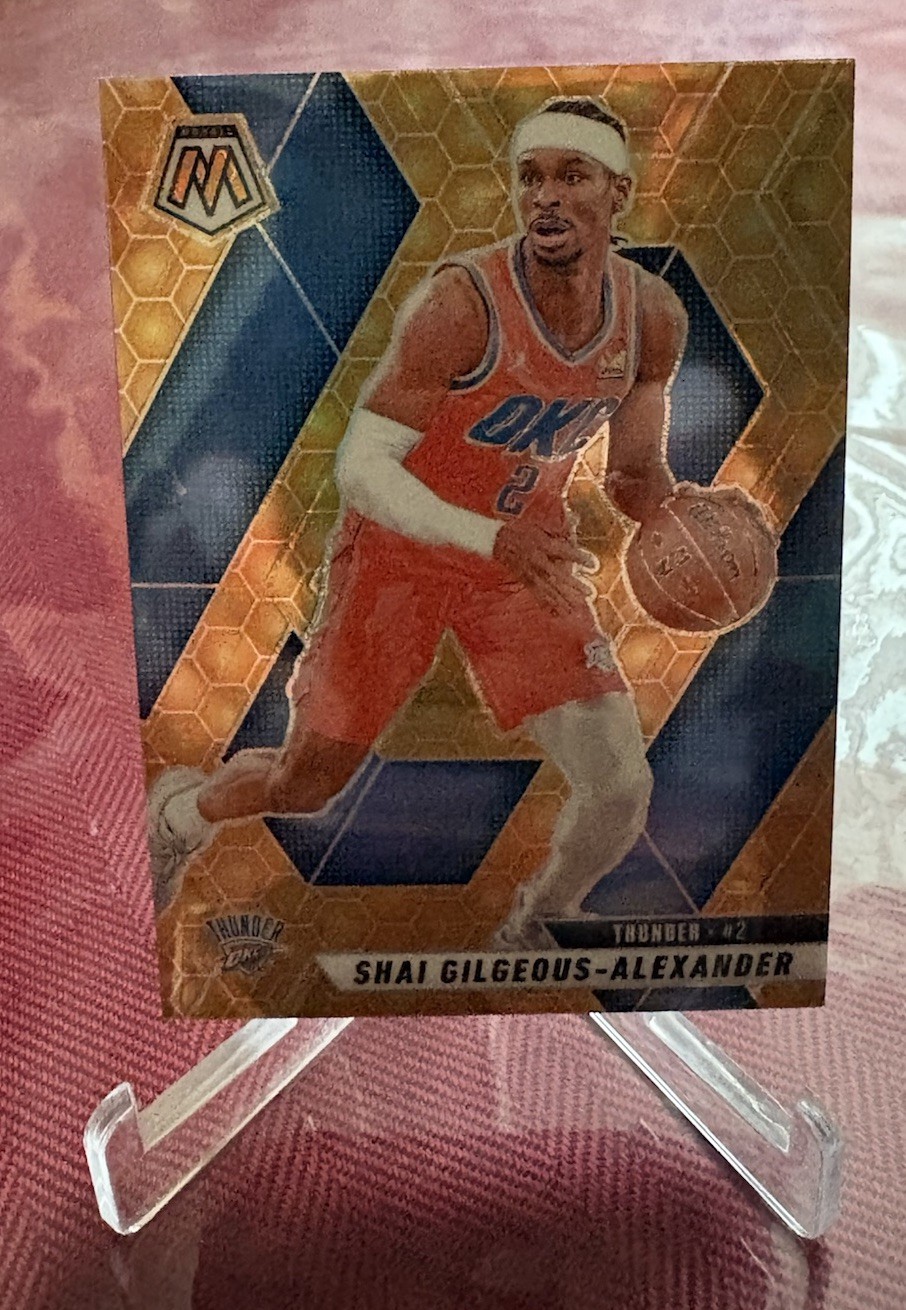 2024 Panini Mosaic, SHAI GILGEOUS-ALEXANDER, Honeycomb #38, SP, Beautiful Card