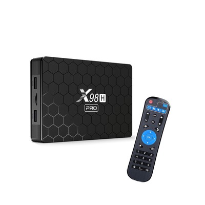 X98H Android 12.0 Smart TV Box 4/64GB. Support 2.4G/5G WiFi6, 1000M Ethernet ...