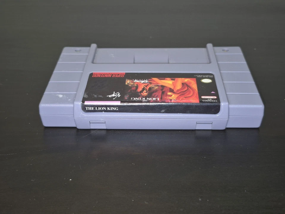 Super Nintendo SNES The Lion King Game Cartridge Only Authentic & Tested - Image 3 of 4