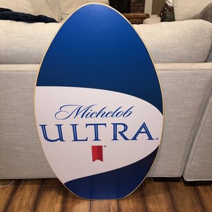 Michelob Ultra branded Wooden sign 35” X 19”