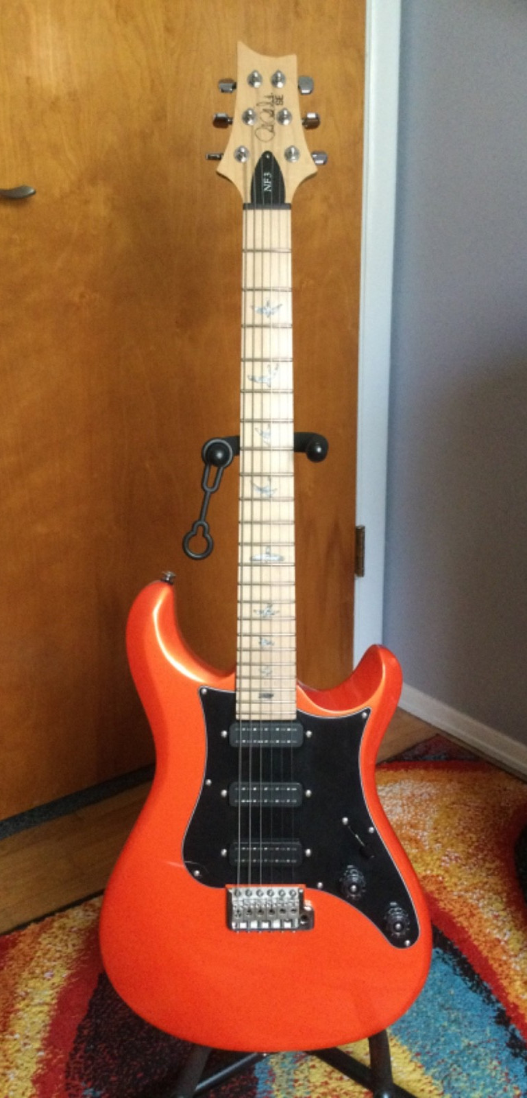 PRS SE NF3 with Maple Fretboard 2024 - Present - Metallic Orange