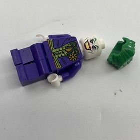 Lego Joker Minifigure 10672 6863 6857 30303 sh0005 Lime Vest Batman Rare CMF Lot