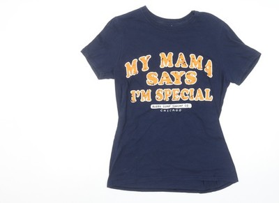 Bubba Gump Shrimp Co. Damen T-Shirt blau Grafik Größe S