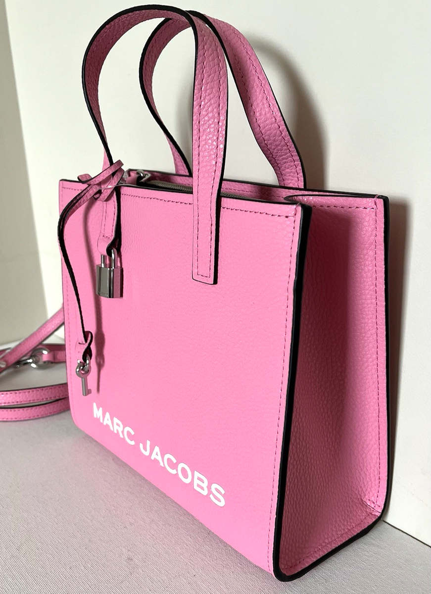 新品　未開封　176/300 Marc Jacobs GILAPPLE New Marc Jacobs Mini Grind Leather Tote Petal Pink | eBay