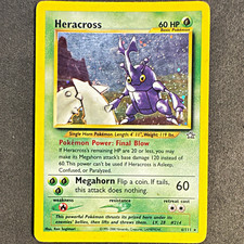 The Pokémon Company Neo Genesis Heracross 6/111 Holo Rare Unlimited Eng 60HP on eBay