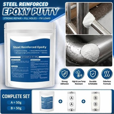 High-Strength Multi-Purpose Repair Clay,Strong Clay Iron Adhesive,Waterproof