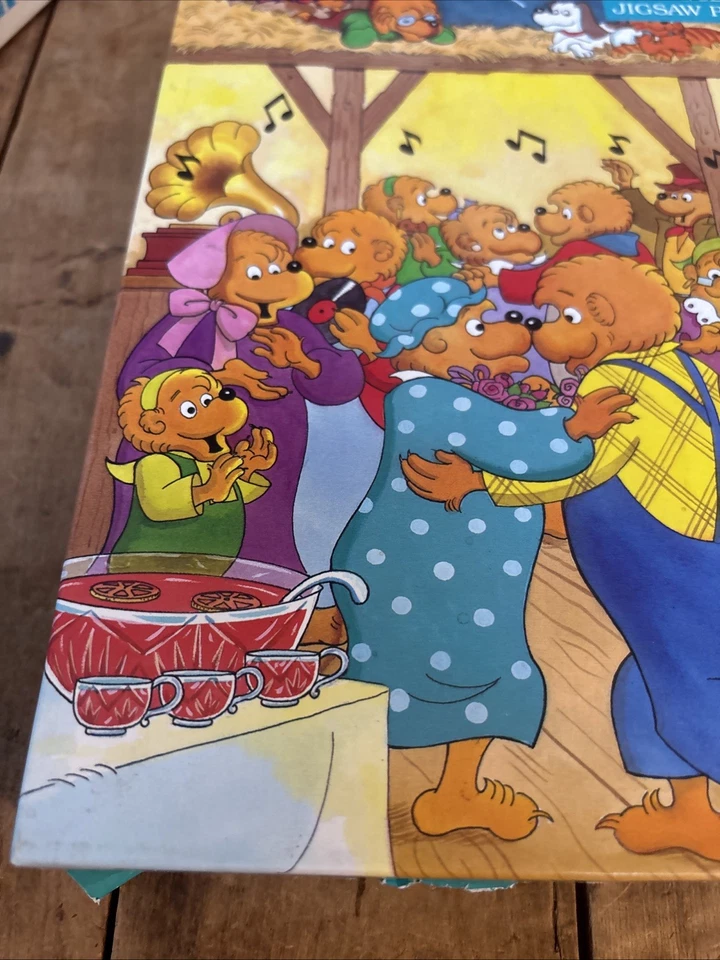 Vintage Berenstain Bear Puzzle 1993 Complete 63 Piece Golden Special Edition - Image 2 of 4
