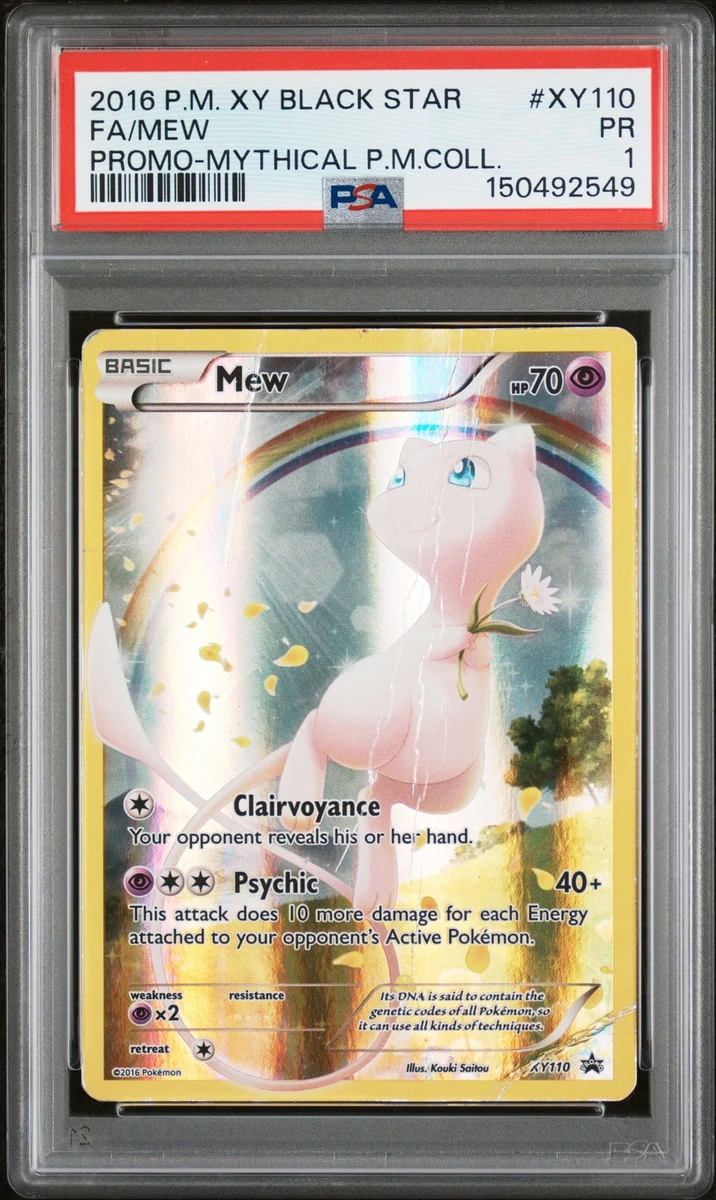 Mew Pokémon TCG XY Individual Collectible Card Game Cards for sale