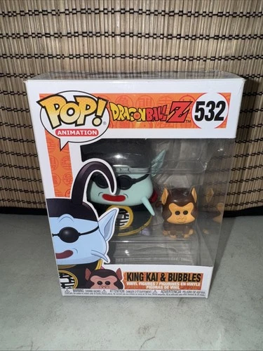 Funko Pop! Dragon Ball Z King Kai & Bubbles #532 Vinyl Figure