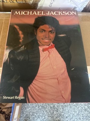 Michael Jackson hardcover book by Stuart Reagan 91 pictures excellent condition