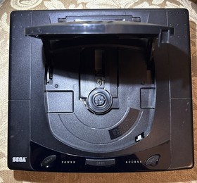 SEGA Saturn MK 8000 Console Only (1 Broken Hinge)Still Opens No Cables
