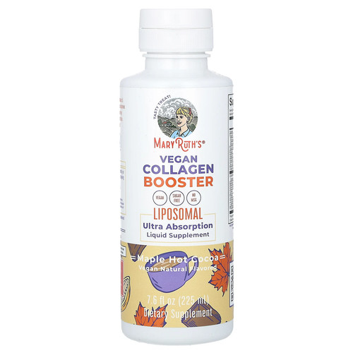 Vegan Collagen Booster Liposomal, Maple Hot Cocoa, 7.6 fl oz (225 ml)