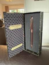 TED BAKER KUGELSCHREIBER On The Write Track STIFT NEU GESCHENK VERPACKT UVP 47£
