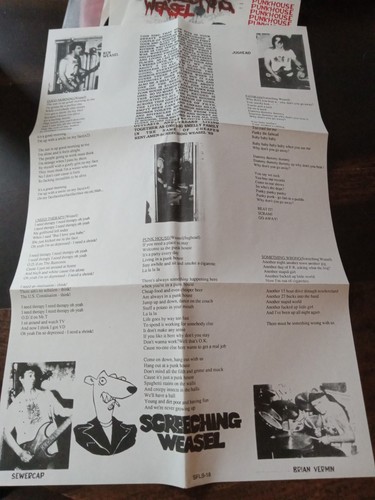 Screeching Weasel 7" Record Punk Rock Limited NOFX Riverdales Lookout Green Day - Picture 7 of 7