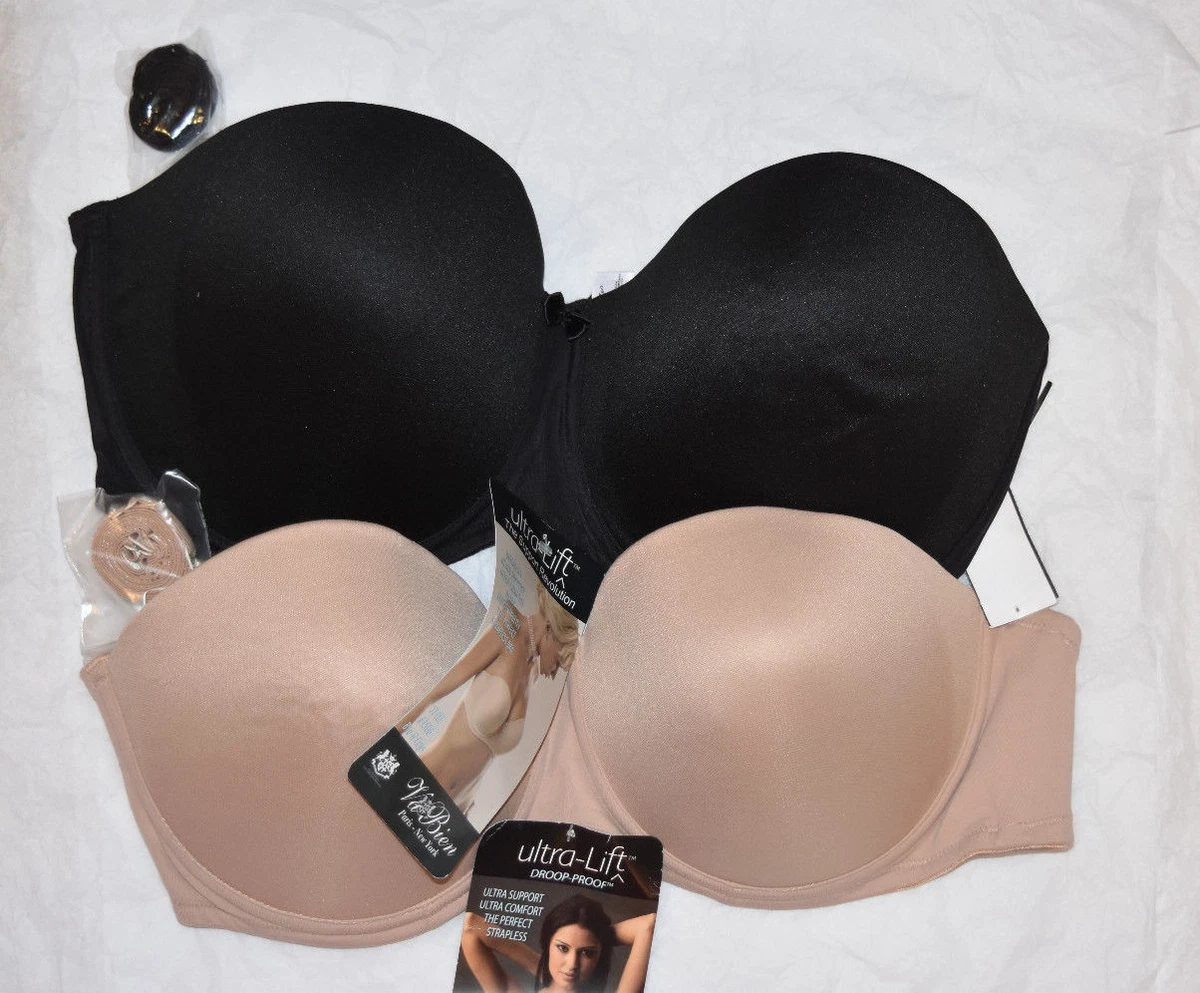 Va Bien 1506 Ultra Lift Convertible Strapless Bra 4 way BLCK NUDE U CHOOSE  SIZE | eBay