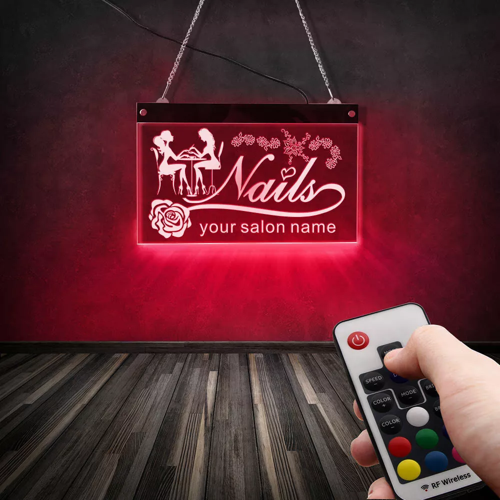 Nail Spa Engraved Nametags NSD-NT – 911Prints || 24hr Printing & Marketing  Services