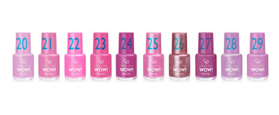 Golden Rose WOW! Nagellack Nagellack Farben - 01 bis 59 (6 ml)