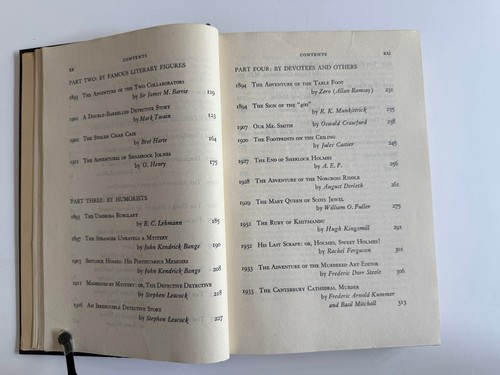 The Misadventures of Sherlock Holmes, Ellery Queen - 1944 - 1st, 4th HC Book - Imagen 6 de 11