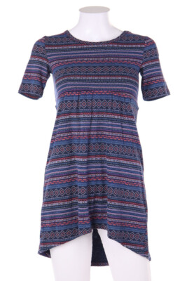 OLD NAVY Dress Skater Cotton Ethno Print M = S multicolor