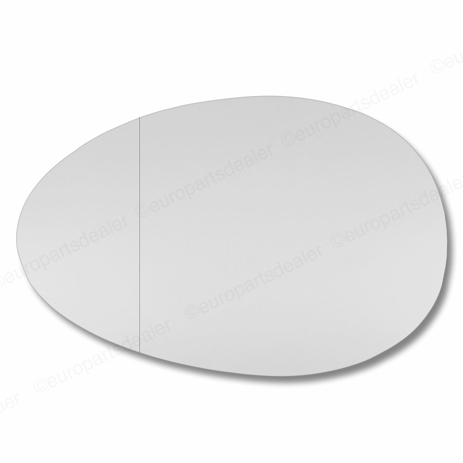For Mini Cooper 2001-2006 left side wide angle wing door mirror glass
