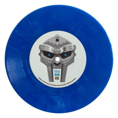 DJ Krash Slaughta - Fresh Air Remix (MF DOOM Remix) - blue vinyl 7'' 2025